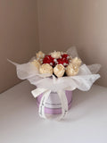 Handcrafted Soy Wax Flower Candle Bouquet