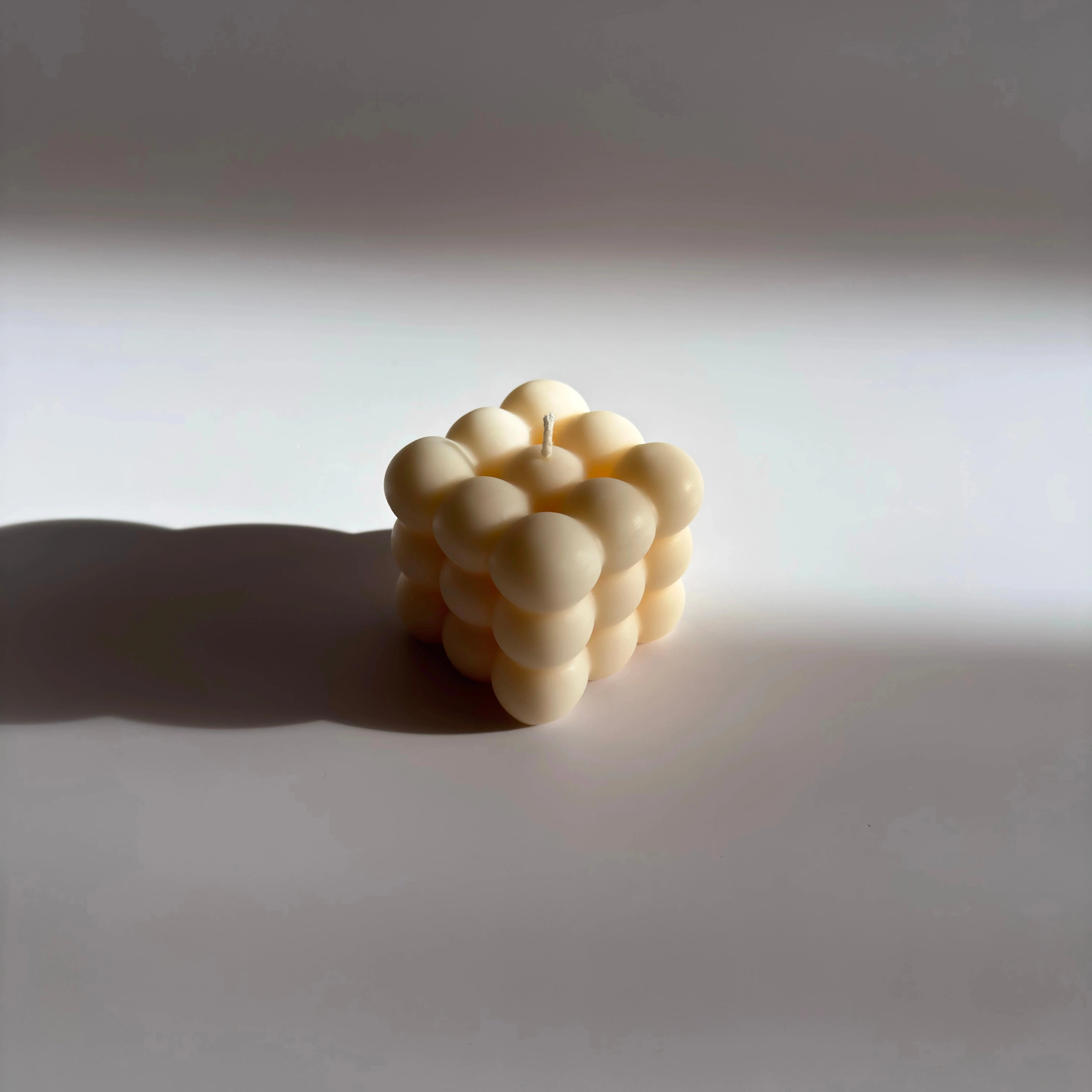 Bubble Pillar Candle